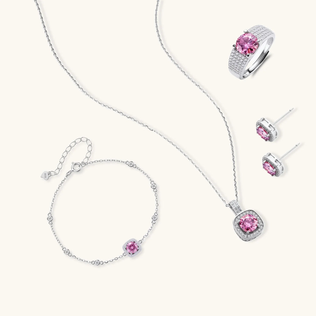 Blush Dreams Moissanite Set by Before Midnight