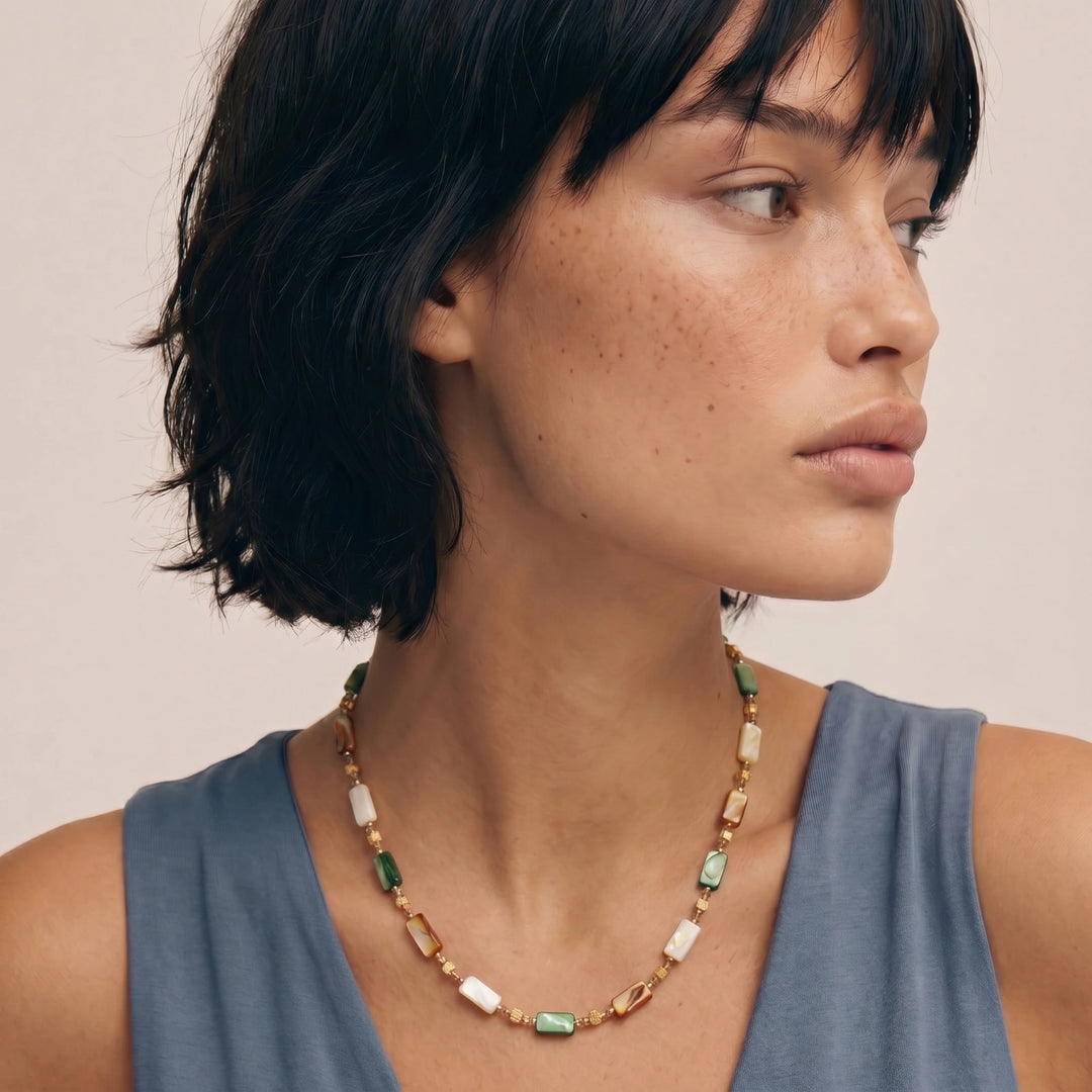 Earth Goddess Shell Necklace